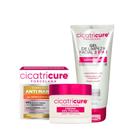 Kit Sabonete Gel de Limpeza Facial 150ml + Hidratante Porcelana Cicatricure Antissinais 50g