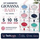 Kit Sabonete Giovanna Baby Vegetal 90g Original 5 10 ou 15 Unidades Sortidas Vegano Kit Sabonete Giovanna Baby Vegetal 90g Original 5 10 ou 15 Unidades Sortidas Vegano