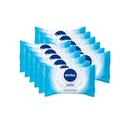 Kit Sabonete Hidratante Nivea Proteína Do Leite 85g - 12 Unidades
