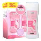 Kit Sabonete Íntimo Líquido Topz Suave 200ml com 2 Unidades