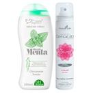 Kit Sabonete Íntimo Óleo de Menta + Desodorante Íntimo Sensação Sexy Morango com Chantilly Kit Sabonete Íntimo Óleo de Menta + Desodorante Íntimo Sensação Sexy Morango com Chantilly