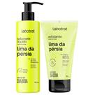 Kit Sabonete Liquido + Esfoliante Corpo E Rosto Labotrat Dia A Dia Cheiro De Fruta Lima 150g