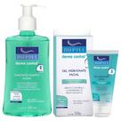 Kit Sabonete Liquido Facial + Gel Hidratante Nupill Derme Control Uso Diário Pele Mista Oleosa