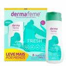 Kit Sabonete Líquido Íntimo Dermafeme Fresh 2 Unidades 200ml Cada Kit Sabonete Líquido Íntimo Dermafeme Fresh 2 Unidades 200ml Cada