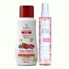 KIT Sabonete Líquido Íntimo Frutas Vermelhas e Body Splash Belle Rose Bio Instinto