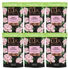 Kit Sabonete Líquido Lux Refil Botanicals Rosas Francesas 200ml 6 Unidades