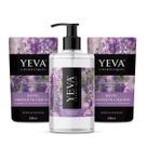 KIT Sabonete Líquido YEVA Provence 500ml + 2 Refil 250ml Lavanda & Verbena KIT Sabonete Líquido YEVA Provence 500ml + 2 Refil 250ml Lavanda & Verbena