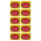 Kit Sabonete Phebo Barra Odor de Rosas de Glicerina 90g 10 unidades