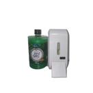 Kit saboneteira compacta urban + refil sabonete erva doce