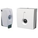 Kit SABONETEIRA Suporte + TOALHEIRO Dispenser Papel Toalha - Sabonete Líquido / Álcool Em Gel 800ml SuperPro Bettanin