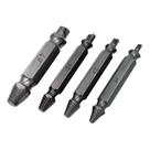Kit Saca Parafuso Com Broca Para Parafusadeira 4pçs 5mm-12mm extrator parafuso