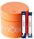 Kit Sachê Gel Para Alongamentos 14g Base+Pote Laranja Volia Kit Sachê Gel Para Alongamentos 14g Base+Pote Laranja Volia