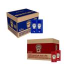 Kit Sachê Ketchup E Maionese Heinz 5g Caixa C/ 144 Unidades