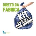 Kit Saco De Lixo 300un De 150l Reforçadíssimo Azul
