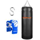 Kit Saco de pancada Profissional 70Cm Luva Bate Saco Pro Adulto Gorilla Boxe Muay Thai Treino Luta