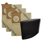 Kit Saco e Filtro para Aspirador Electrolux Hidrovac 1300W CSEHV A20810601 A9688860