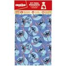 Kit saco para presentes com laço pronto e cartão Stitch Disney Cromus - G3 50x70 Kit saco para presentes com laço pronto e cartão Stitch Disney Cromus - G3 50x70