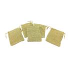 Kit Sacolas de Linho Pequenas Para Doces e Festas 10x12cm Kit Sacolas de Linho Pequenas Para Doces e Festas 10x12cm