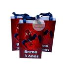 kit sacolinha surpresa personalizada para aniversario lembrancinha decoração homem aranha
