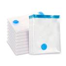 Kit Sacos a Vácuo 3 Unidades 50x70cm e 5 Unidades 40x60cm Organizador de Mochila Toalhas Mantas Almofadas