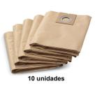 Kit Sacos Descartáveis 10 Unid P/aspirador de Pó Karcher Nt38/1