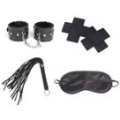 Kit Sado Bandage Algema Chicote Venda + Adesivo Para Seios
