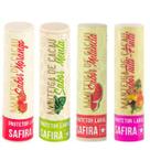 KIt Safira Manteiga de Cacau de Sabor - Morango, Melancia, Menta e Tutti Frutti KIt Safira Manteiga de Cacau de Sabor - Morango, Melancia, Menta e Tutti Frutti