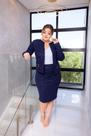 Kit Saia E Blazer Outono/inverno Social Casual - Atacado Kit Saia E Blazer Outono/inverno Social Casual - Atacado