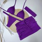Kit Saia + Top Sutiã + Calcinha Reguladora Califórnia