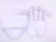 Kit Saída De Maternidade Igor - 04 Peças - Para Meninos