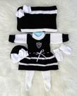 Kit Saída de Maternidade Personalizada Atlético Mineiro Tricô Artesanal RN a 6 meses