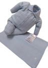 Kit Saída Maternidade Bebê Menino Malha Tricot Paraiso 14567