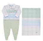 Kit Saída Maternidade Bebê Menino Plush Luxo Paraiso 17741