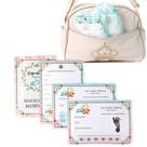 Kit Saida Maternidade com Bolsa Bege e 02 Fraldas e Acessórios para Bebê