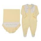Kit Saída Maternidade Luxo Bebê Menina Bordado Paraiso 16919