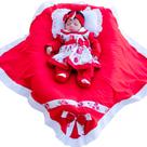 Kit Saída Maternidade Menina Charmosinha Luxo 05 Peças