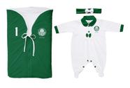 Kit Saída Maternidade Palmeiras Feminino Torcida Baby Kit Saída Maternidade Palmeiras Feminino Torcida Baby