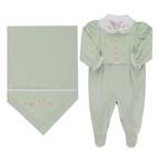 Kit Saída Maternidade Plush Luxo Bebê Menina Paraiso 17744