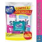 Kit Saif Tira Manchas Sachê Sem Cloro Multiuso + Roupas Brancas + Limpa Máquinas Saif 80 g