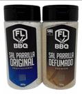 Kit sal de parrilla original e defumado flbbq kit churrasco - kit flbbq