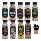 Kit Sal Grosso Parrilla Temperado Para Churrasco Culinária 9 Sabores Poletto