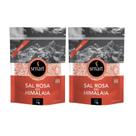 Kit Sal Rosa Do Himalaia Grosso Sem Antiumectante - Smart 2 Unidades 1kg