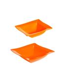 Kit Saladeira Moove 800ml + 2L Laranja em Polipropileno Linha Tropical VEM Kit Saladeira Moove 800ml + 2L Laranja em Polipropileno Linha Tropical VEM