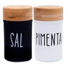 Kit Saleiro Pimenteiro Cozinha Moderna Prático Bonito