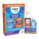 Kit Salon Line Definição Natural Shampoo+Creme Multifuncional 300 ml+Óleo Booster 120ml+Óleo De Tratamento 50 ml Kit Salon Line Definição Natural Shampoo+Creme Multifuncional 300 ml+Óleo Booster 120ml+Óleo De Tratamento 50 ml