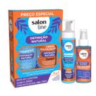 Kit Salon Line Definiçao Natural Shampoo+Creme Multifuncional 300ml+Mousse Definidor 240ml+Óleo Booster 120 ml Kit Salon Line Definiçao Natural Shampoo+Creme Multifuncional 300ml+Mousse Definidor 240ml+Óleo Booster 120 ml