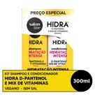 Kit Salon Line Hidra D-Pantenol e Mix de Vitaminas Shampoo 300ml + Condicionador 300ml Kit Salon Line Shampoo + Condicionador Hidra Original 300ml