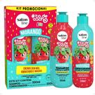 Kit Salon Line Kids: Shampoo 300ml e Condicionador 200ml Morango