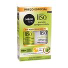 Kit Salon Line Meu Liso Escudo Antiporosidade Shampoo 300ml+Condicionador 200ml