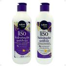 Kit Salon Line Meu Liso Hidratação Antifrizz: Shampoo 300ml e Condicionador 200ml Hidratante e Antiumidade